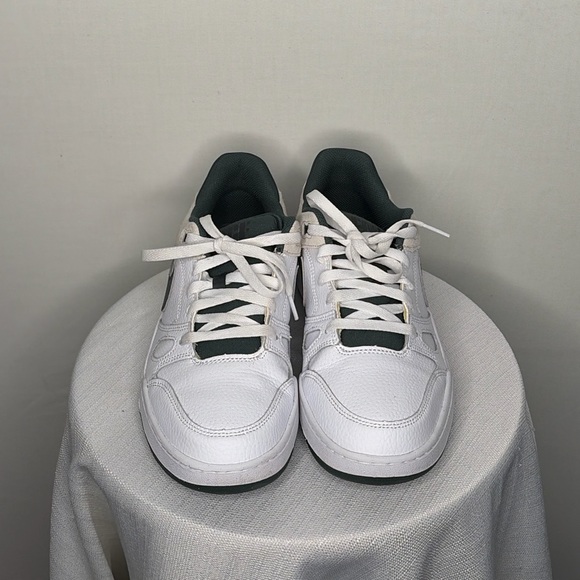Nike Other - Nike Court Vision Low White Green Size (8.5 B71)✨